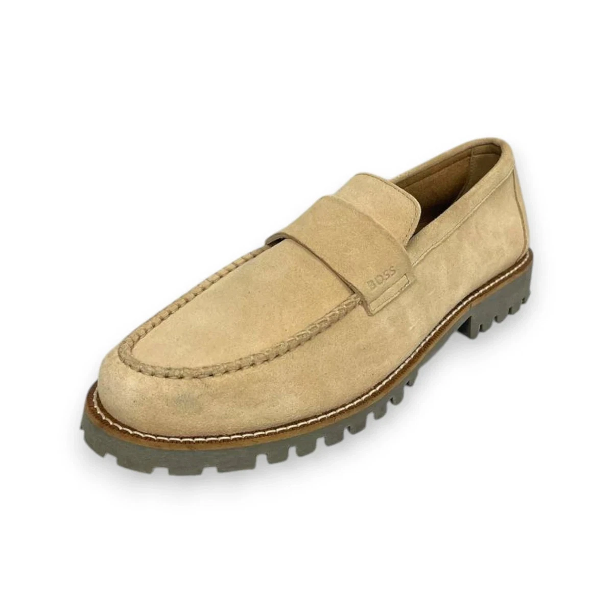 HUGO BOSS Loafer Suede Upper Material Casual Shoes for Men  display picture 3