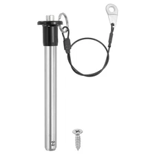 3/8"(9.5mm)x3.1"(80mm) 304 Stainless Steel Quick Release Pin Ball Locking Pin