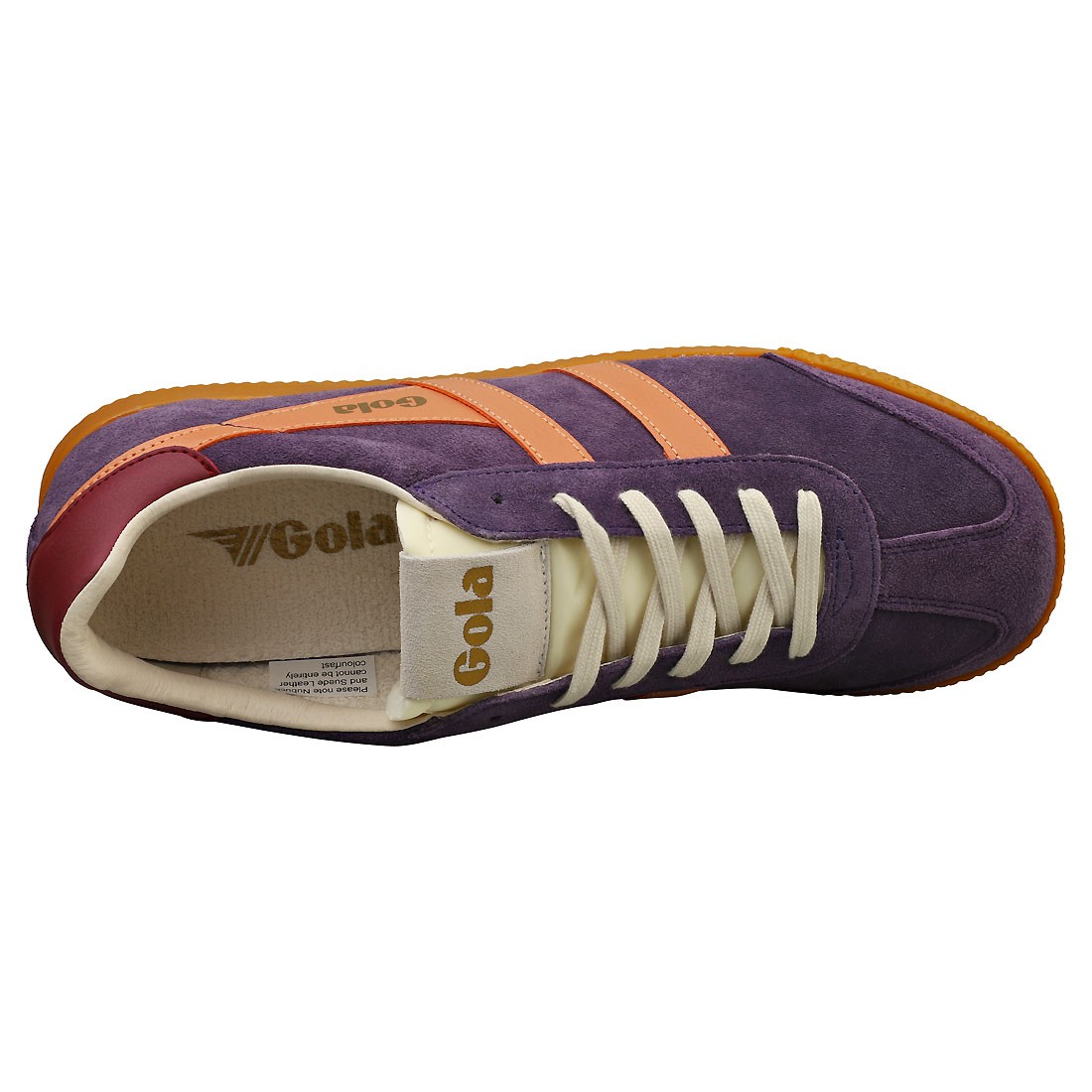Gola Elan Womens Fashion Sneakers in Plum Terracotta - 8 US | eBay