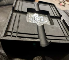 Collectible PLASENCIA Black Wooden Cigar Ashtray