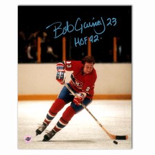 Bob Gainey Autographed Montreal Canadiens 8x10 Photo (No Helmet)