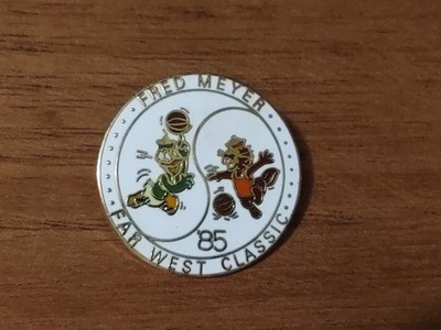 Vintage Fred Meyer Far West Classic  1985 Charity Event  Golf Hat Lapel Pin