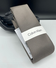 Calvin Klein Men's Silk Blend Tie  Bronze  Herringbone  NEW MSRP: 69.50