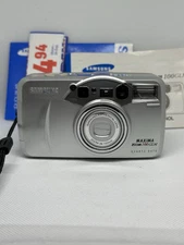 New! Samsung Maxima Zoom 100GLM QD 35mm Analog Point & Shoot Camera