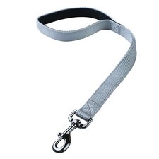 Large Dog Short Leash with Nylon Belting and Soft Padded Handle Lead.18 Inche...