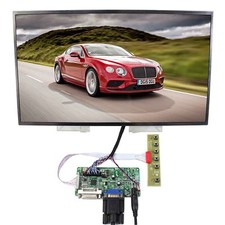 DVI VGA LCD Controller Board 15.6" LTN156HT01 B156HW01 V.0 1920x1080 LCD Panel