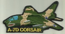 A-7D CORSAIR PATCH USAF U.S.NAVY LIGHT ATTACK AIRCRAFT PILOT SAILOR SOLDIER USA