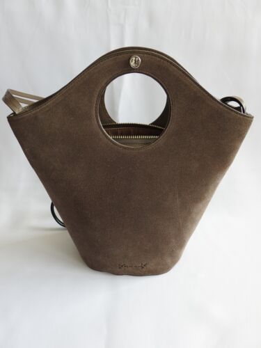 Elizabeth & James Market 2-Wege Leder Wildleder Bucket Tote Handtasche Handtasche $ 445 - Bild 6 von 24