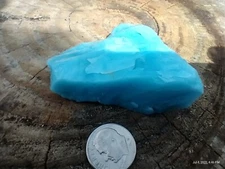 Spiritual Healing Blue Dolphin  Andara Crystal 51 Gram
