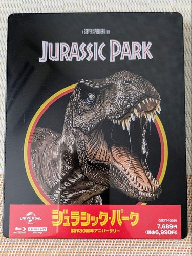 Jurassic Park 30th Anniversary 4K Ultra HD+Blu-ray Steelbook Specification New - 第 1/6 張圖片