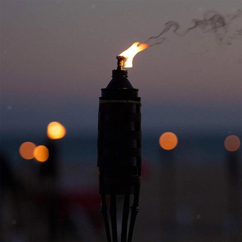 12Pcs Torch Replacement , Round Fiberglass Wicks for Tiki Torch Oil - Picture 4 of 7