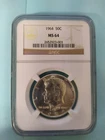1964 50c NGC graded at MS64 Beautiful silver half!!