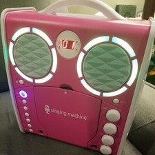 Singing Machine SML418 Portable Bluetooth Karaoke Used Once