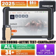 ThinkScan 689BT Diagnostic Tool Bidirectional OBD2 Scanner E.CU Coding Auto VIN 
