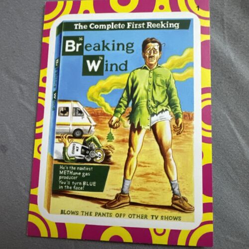 2014 Topps Wacky Packages Série 1 Terrible TV Breaking Bad Card parodie - Photo 1/1