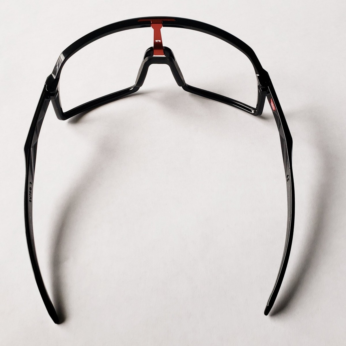Oakley Sutro S Polished Black Red Icons Replacement Frame