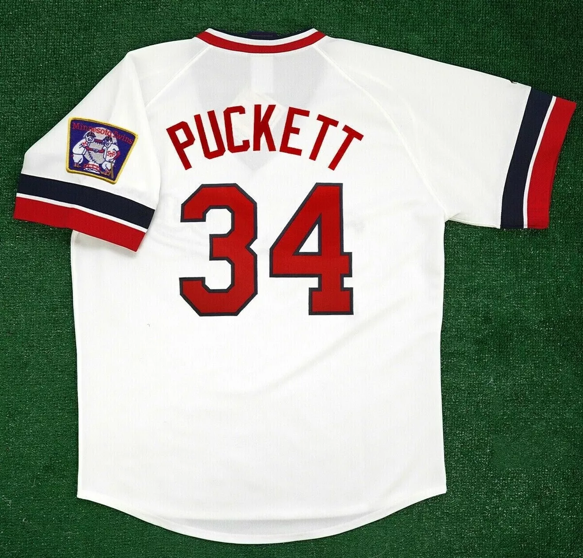 kirby puckett authentic jersey