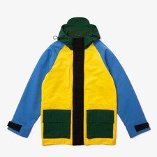 Lacoste Unisex Live Colourblock Parka Bh7283-180 Broom/multicolor M