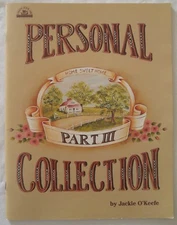 Decorative Painting Pattern Book PERSONAL COLLECTION PART III Jackie O'Keefe
