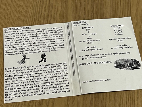 Cassette Commodore 64 Bride of Frankenstein - Fonctionne -👽👾Idée Cadeau Rétro👾👽 - Photo 15/24