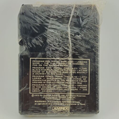 Lord of the Rings Bo Hansson 8-Track Sealed 1972 New Old Stock Tape Rare - Picture 2 of 9
