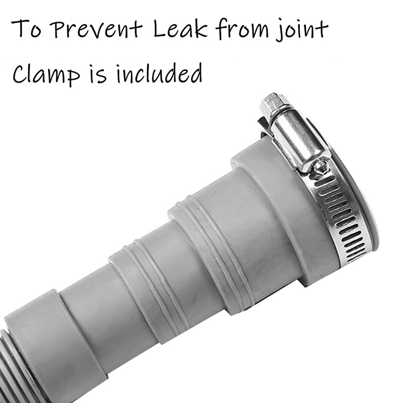 LUKIUP Universal Washing Machine Hose, 1/1.5/2/2.5/3/4/5/6/7 M