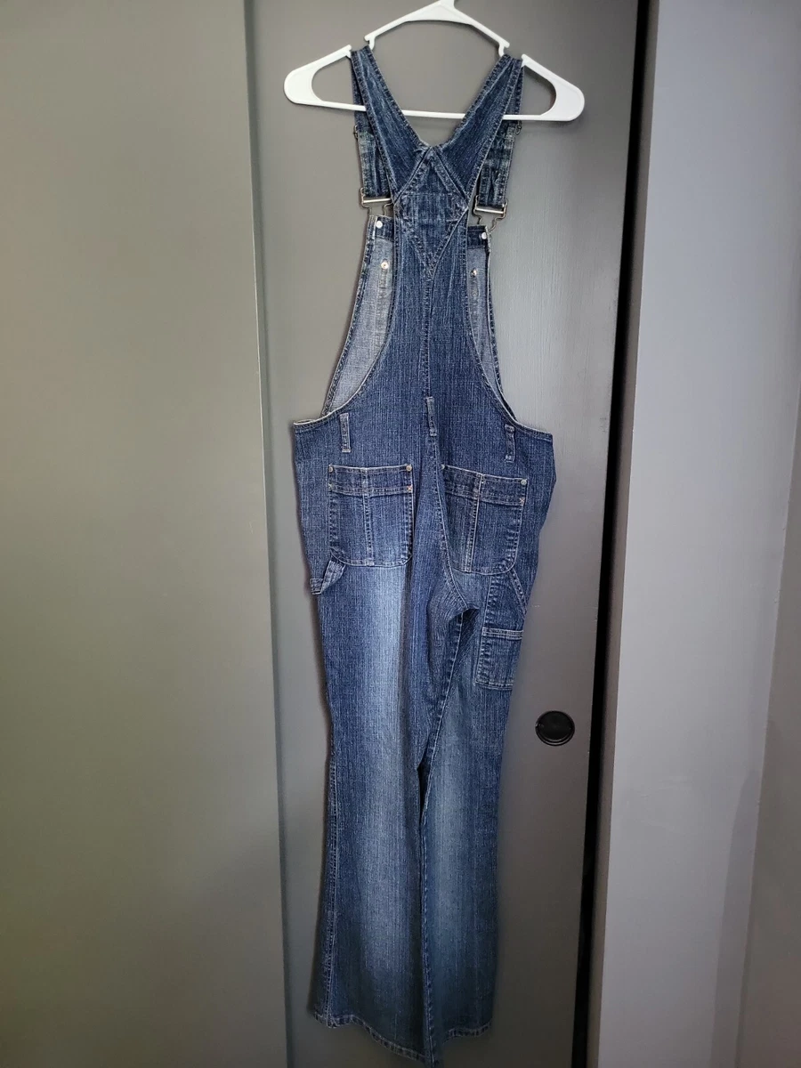 Vintage Stephen Hardy Squeeze Bib Overalls Denim Blue Jeans Womens Size