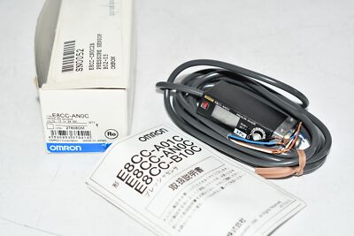 NEW Omron E8CC-AN0C INDUSTRIAL PRESSURE SENSOR 0-14.6 PSI GUAGE 12-24VDC 0/-101K