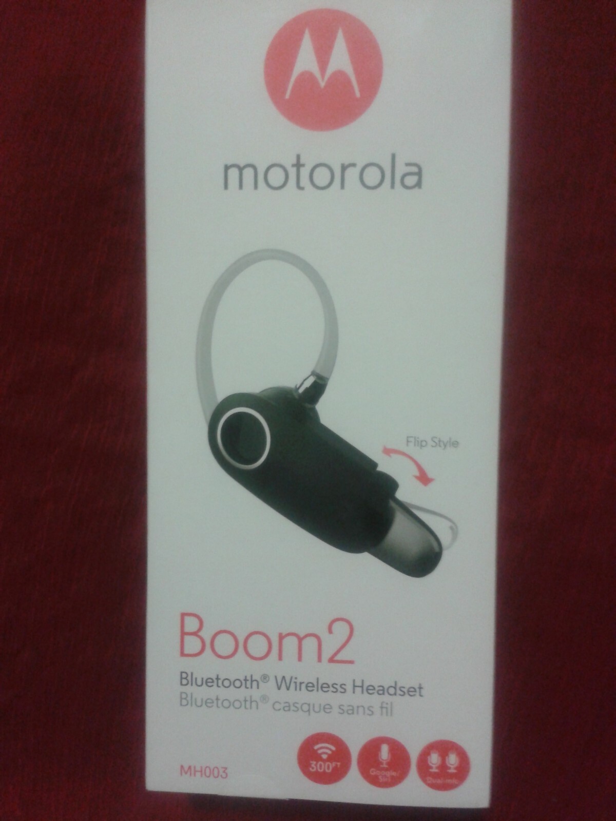motorola boom2  bt headset