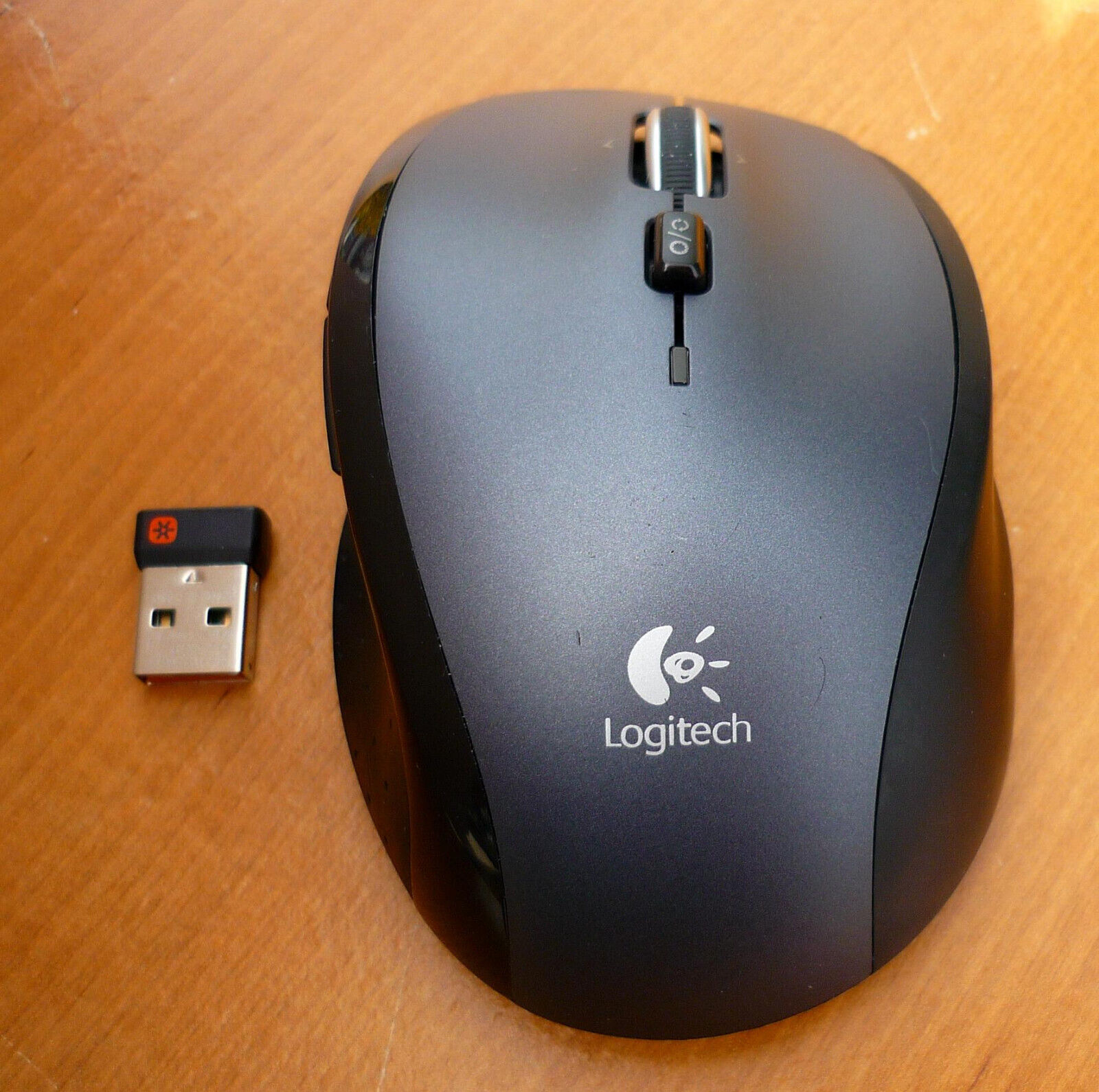 Logitech M705 MARATHON Wireless Mouse 8-BUTTON Version w/ Extra