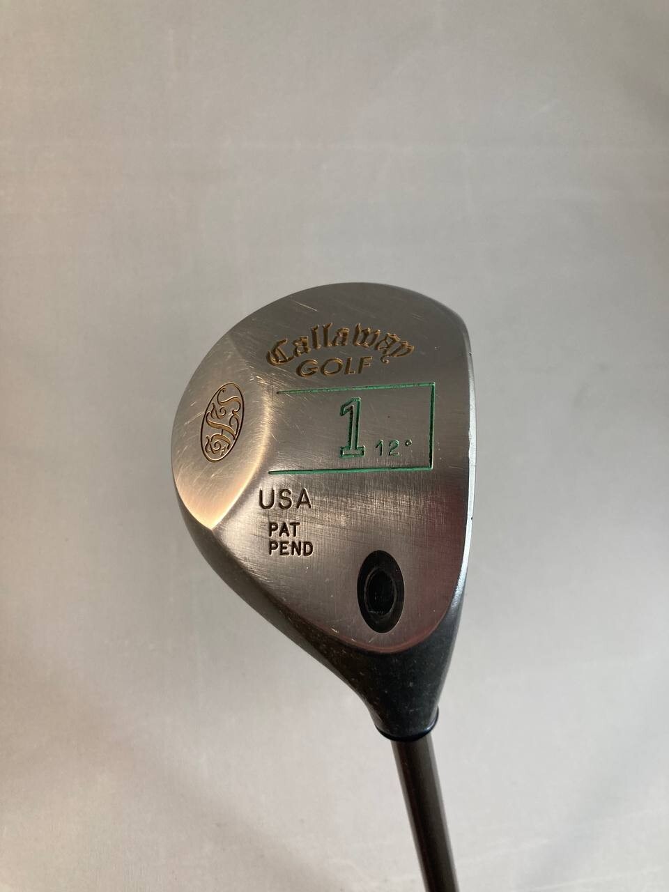 Callaway S2H2 12 Degree 1 Wood Driver - Ladies Gems shaft - original grip