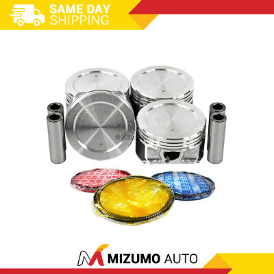 Pistons w/ Rings fit Fits 98-03 Chevrolet GMC Cavalier 2.2LOHV