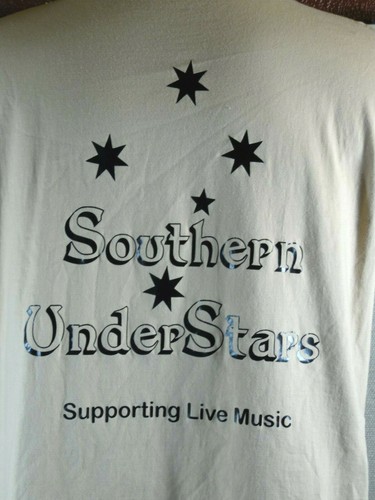 T-shirt concerto musica dal vivo Y2K vintage retrò "Southern UnderStars" anni '90 supporto - Foto 4 di 6