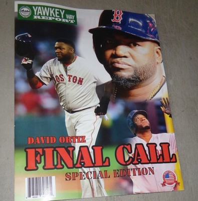  October 2016 Yawkey Way Report Red Sox Program David Ortiz Final Game Day 