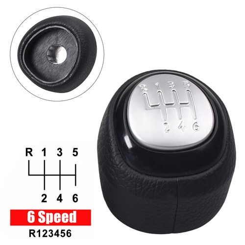 MT 5/6 Speed For SAAB 93 9-3 SS 2003-2012 Gear Shift Knob Lever Shifter Boot - Foto 20 di 32