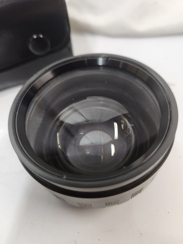RARE COASTAR VIDEO WIDE ANGLE LENS MADE IN JAPAN Hard Case 55MM 52MM Camera - Picture 6 of 7