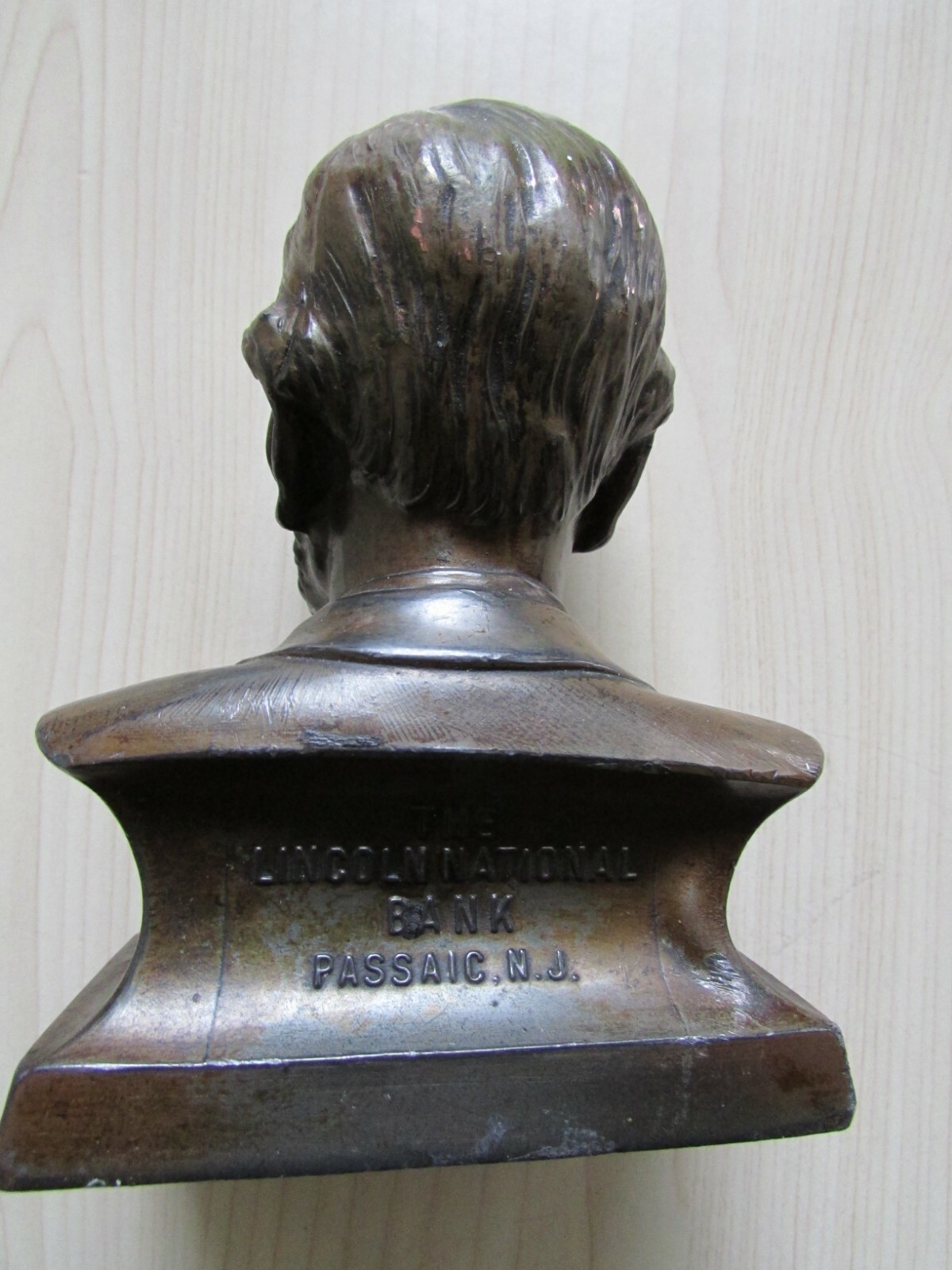 ABRAHAM LINCOLN THE NATIONAL LINCOLN BANK PASSAIC, N.J. ANTIQUE COIN