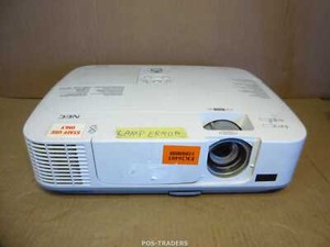 NEC M260X Projector Beamer HDMI XGA 3LCD 2600 LUMENS - Excl Remote - LAMP ERROR
