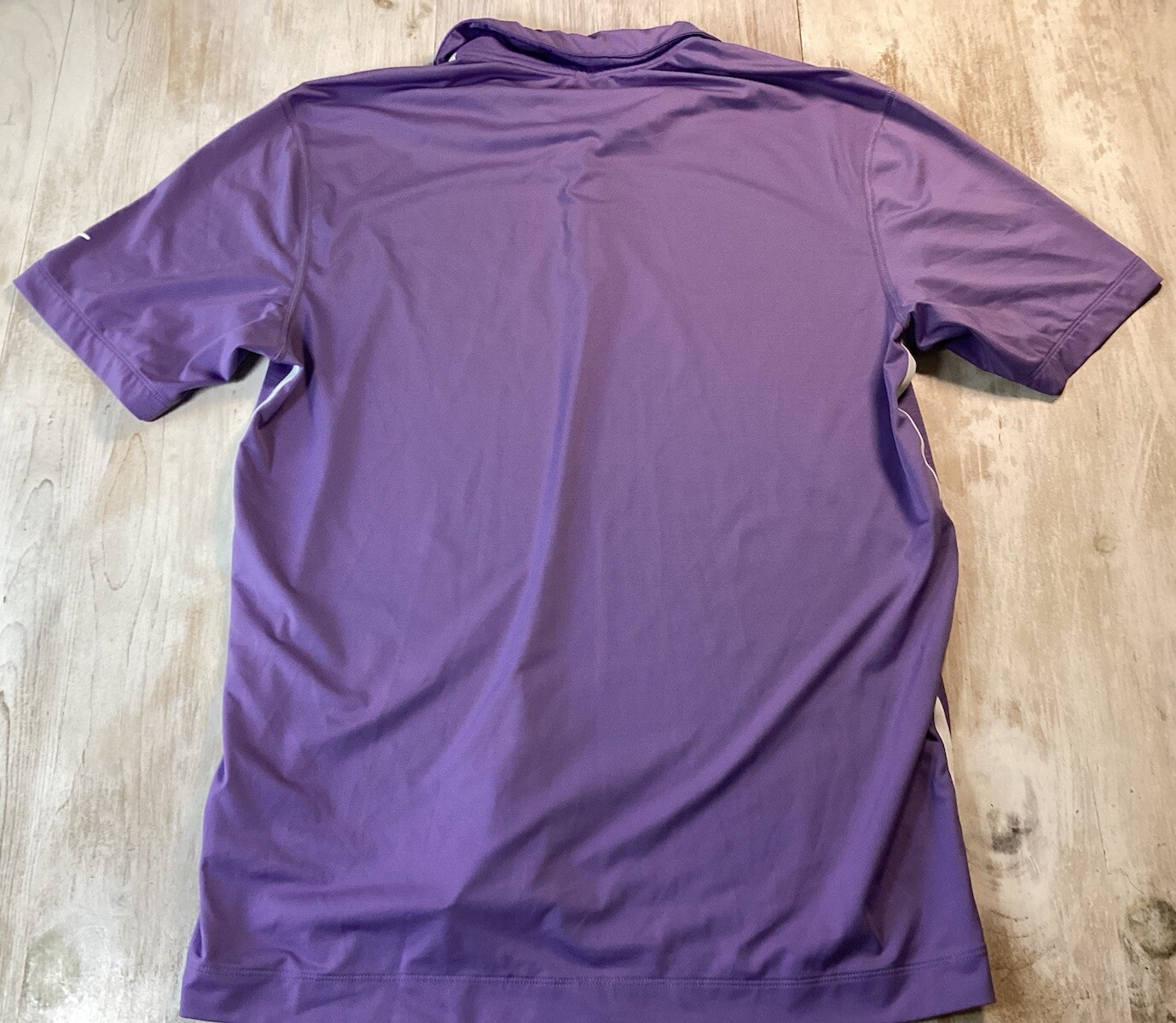 Nike Golf Short Sleeve Purple Collared Shirt Men’s Medium Business Casual thumbnail 3