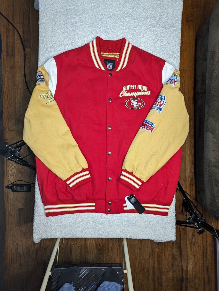 Vintage NFL San Francisco 49ers 5X Championship Jacket NWT Vintage NFL San Francisco 49ers 5X Championship Jacket NWT