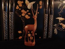 1960´s Gazelle TEAK hOlz MID CENTURY 31cm