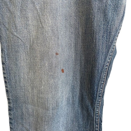 Levis 539 34 X 30 VINTAGE STRAIGHT Med Wash Green Tab Mens Jeans - 第 10/10 張圖片