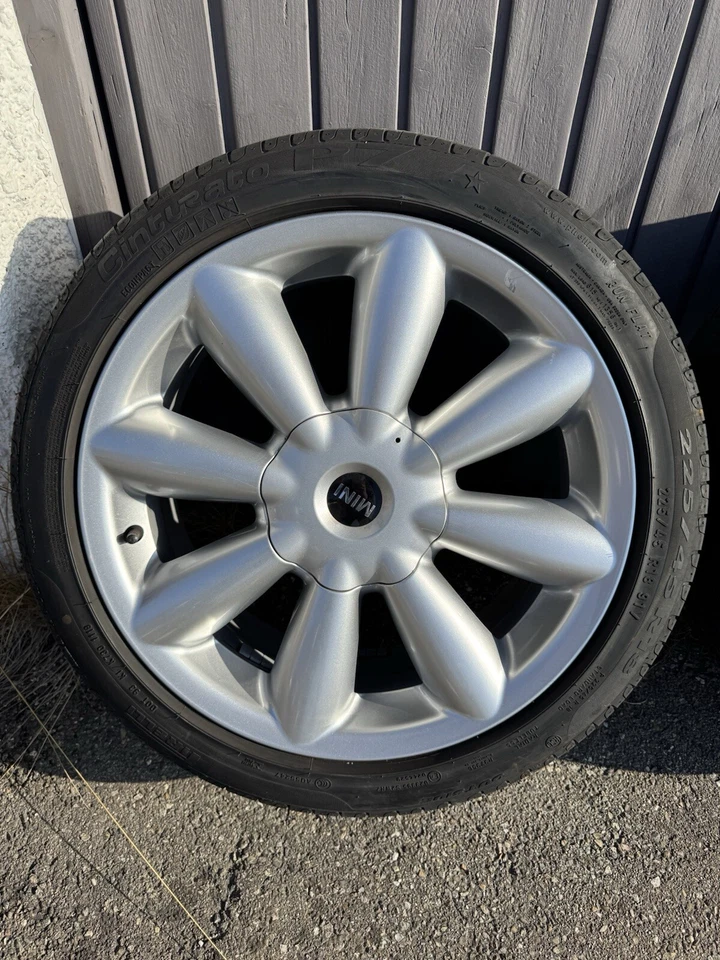 4x originale Aluminium Kompletträder für Mini Cooper - Bild 2 von 4