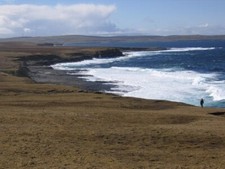Photo 6x4 South of Bring Head Wasbister/HY3932 On the West coast of Rous c2006