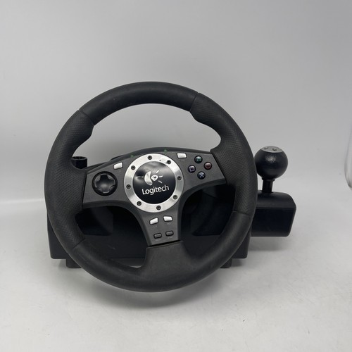Replacement Wheel Only - Logitech Driving Force Pro Feedback For PS2 PS3 E-UJ11 - Picture 2 of 7