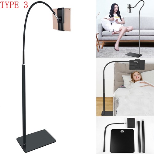 Adjustable Floor Selfie Ring Light Stand 4 Phone Holder/Tablet Tripod Stand USA - Picture 31 of 56