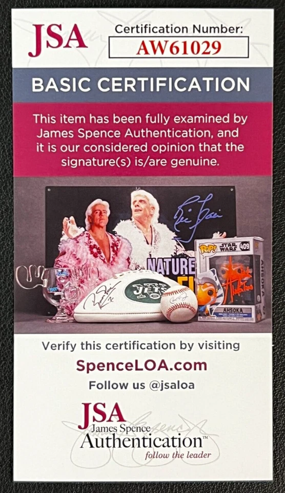 Jack Ham Autographed 8x10 Color Photo JSA Cert w/COA NFL P Steelers #59 HOF '88! - Image 4 of 4