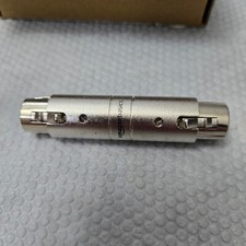3 Pin XLR Female to XLR Female Coupler Adapter Amazon Basics New