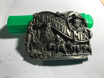 Original  USA Belt Buckle, Gürtelschnalle, The Great Mountain Men