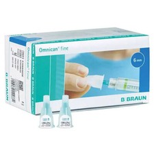Omnican Fine Penkan&uuml;len 31G 0,25 x 6mm 100 Stk 07028645